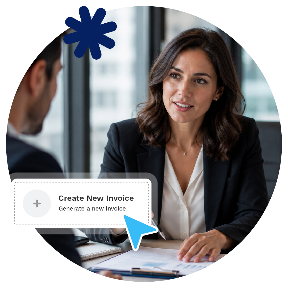 Invoice software for consultants — a professional retainer invoice